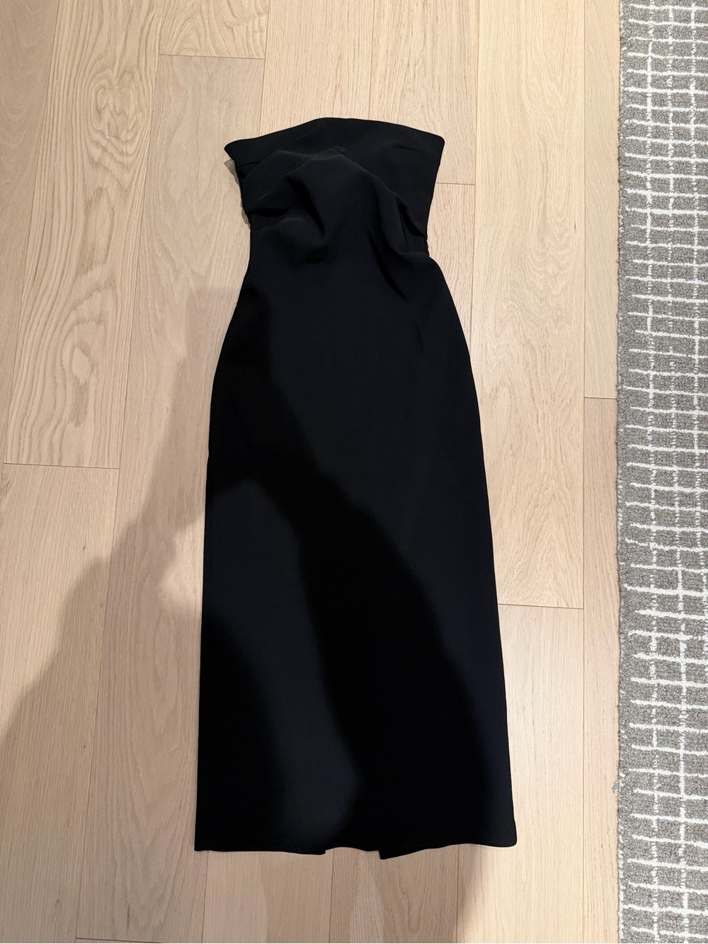 Zara Classic Strapless Black Dress